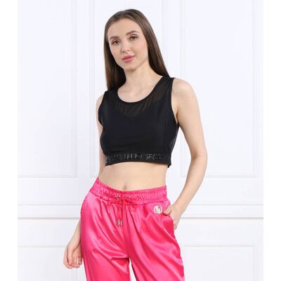 Liu Jo Sport Top TOP/TANK TOP Regular Fit czarny L Liu Jo Sport Top TOP/TANK TOP Regular Fit czarny L