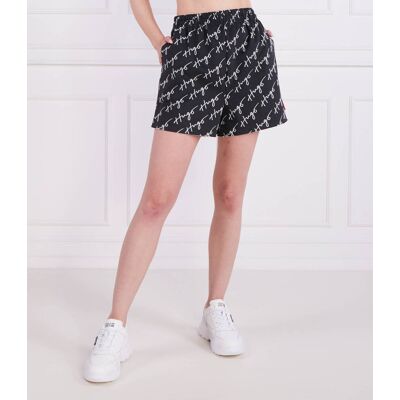 HUGO Szorty Nasinde Loose fit czarny XL HUGO Szorty Nasinde Loose fit czarny XL