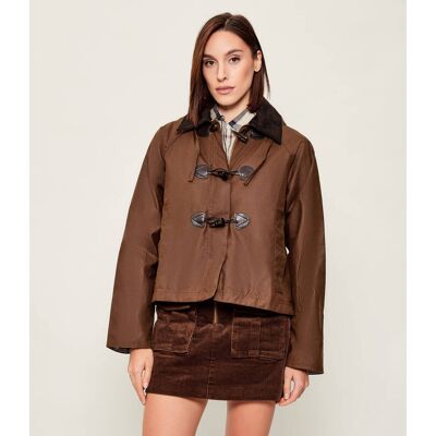 Barbour Kurtka Myra Relaxed fit brązowy 44 Barbour Kurtka Myra Relaxed fit brązowy 44