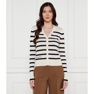 Polo Ralph Lauren LAUREN RALPH LAUREN Kardigan DENZEL Regular Fit kremowy XL Polo Ralph Lauren LAUREN RALPH LAUREN Kardigan DENZEL Regular Fit kremowy XL