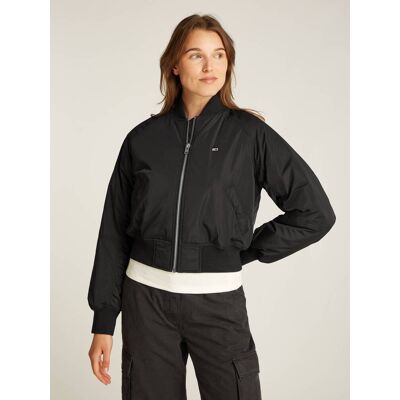 Tommy Jeans Kurtka bomber Jack Loose fit czarny M Tommy Jeans Kurtka bomber Jack Loose fit czarny M