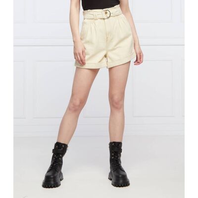 TWINSET Szorty Regular Fit piaskowy 40 TWINSET Szorty Regular Fit piaskowy 40