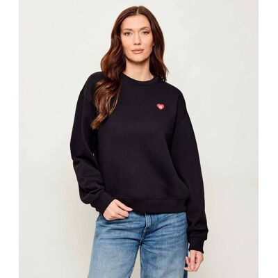 HUGO Bluza Deroxina_7 Relaxed fit czarny XL HUGO Bluza Deroxina_7 Relaxed fit czarny XL