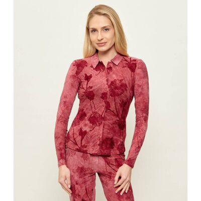 Desigual Koszula Londres Slim Fit różowy L Desigual Koszula Londres Slim Fit różowy L