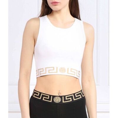 Versace Top Regular Fit biały XL Versace Top Regular Fit biały XL