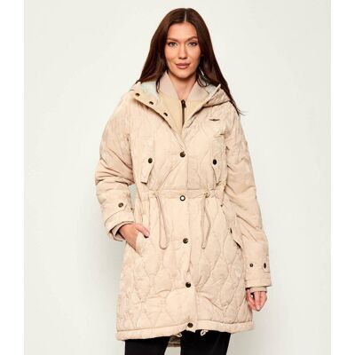 Aeronautica Militare Parka Oversize fit beżowy 34 Aeronautica Militare Parka Oversize fit beżowy 34