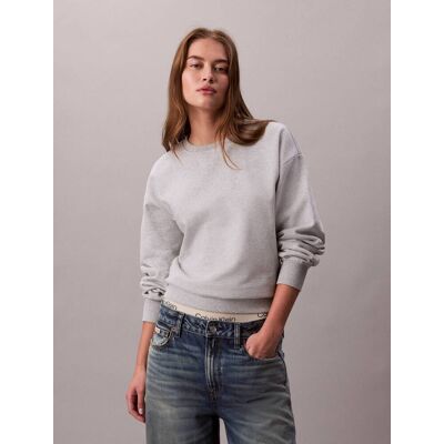 Calvin Klein Jeans Bluza Relaxed fit szary S Calvin Klein Jeans Bluza Relaxed fit szary S
