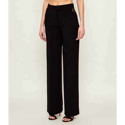 Marciano Guess Spodnie ZAIRA Straight fit czarny 42 Marciano Guess Spodnie ZAIRA Straight fit czarny 42