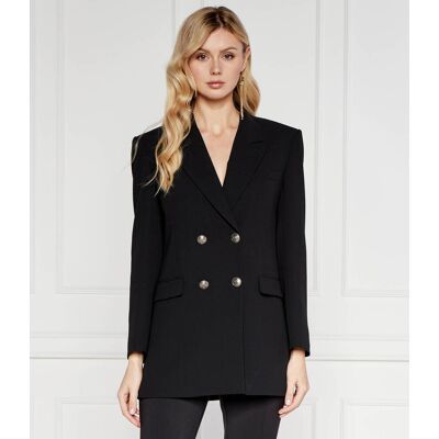 Elisabetta Franchi Marynarka Slim Fit czarny 42 Elisabetta Franchi Marynarka Slim Fit czarny 42