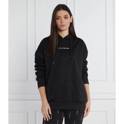 RICHMOND SPORT Bluza SALTING Relaxed fit czarny XS RICHMOND SPORT Bluza SALTING Relaxed fit czarny XS