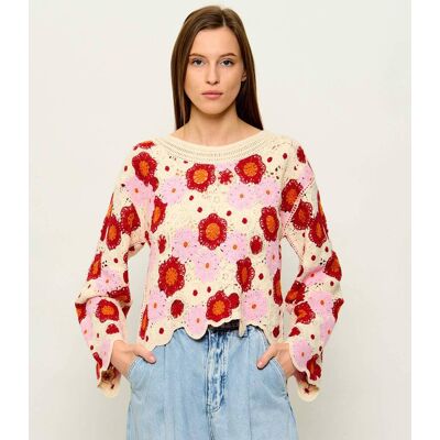 Desigual Sweter NORUEGA Regular Fit multikolor M Desigual Sweter NORUEGA Regular Fit multikolor M