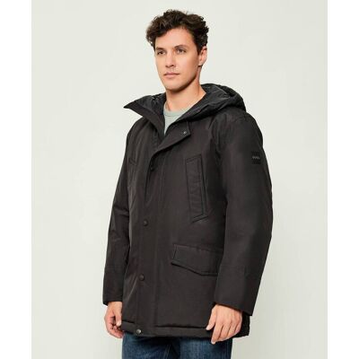 Boss ORANGE Parka Osiass1 Relaxed fit czarny 54 Boss ORANGE Parka Osiass1 Relaxed fit czarny 54