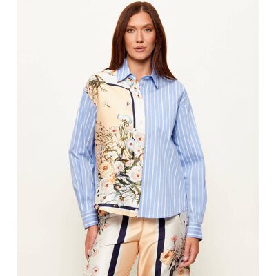 Liu Jo Koszula Relaxed fit beżowy 38 Liu Jo Koszula Relaxed fit beżowy 38