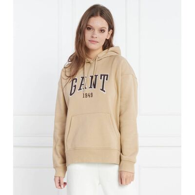 Gant Bluza Regular Fit camel XL Gant Bluza Regular Fit camel XL