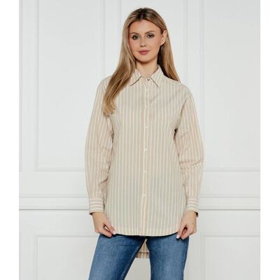 Boss ORANGE Koszula C_Bostucci_8 Loose fit beżowy 42 Boss ORANGE Koszula C_Bostucci_8 Loose fit beżowy 42
