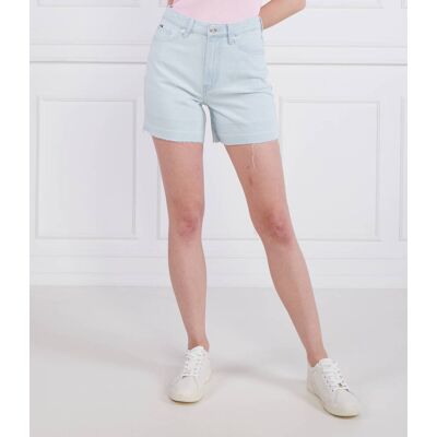 Tommy Hilfiger Szorty DNM STRAIGHT SHORT HW KIRA Regular Fit błękitny 31 Tommy Hilfiger Szorty DNM STRAIGHT SHORT HW KIRA Regular Fit błękitny 31