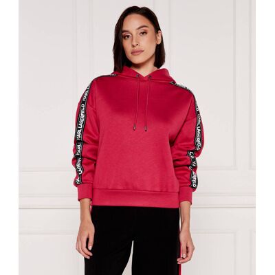 Karl Lagerfeld Bluza Regular Fit fuksja L Karl Lagerfeld Bluza Regular Fit fuksja L
