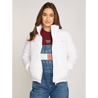 Tommy Jeans Kurtka Regular Fit biały L Tommy Jeans Kurtka Regular Fit biały L