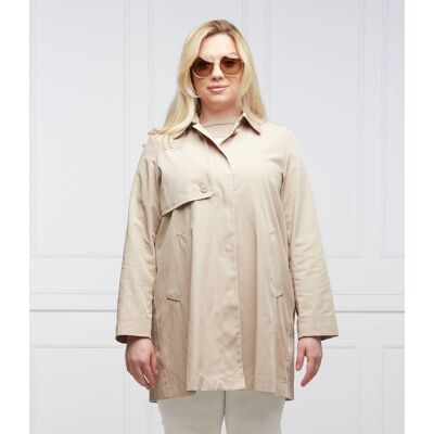 Persona by Marina Rinaldi Płaszcz TABOR plus size beżowy 42 Persona by Marina Rinaldi Płaszcz TABOR plus size beżowy 42