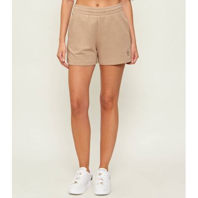 HUGO Szorty Ninosta_2 Relaxed fit beżowy XL HUGO Szorty Ninosta_2 Relaxed fit beżowy XL