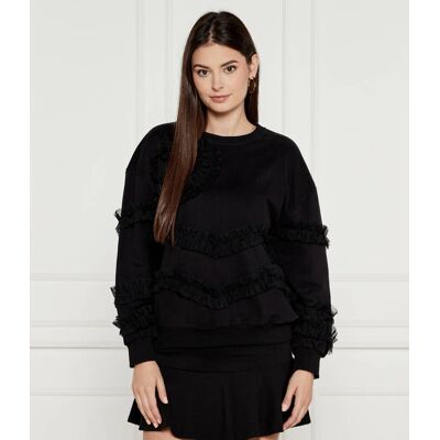Twinset U&B; Bluza Regular Fit czarny XS Twinset U&B; Bluza Regular Fit czarny XS