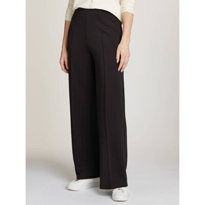 Calvin Klein Spodnie flare fit czarny 40 Calvin Klein Spodnie flare fit czarny 40