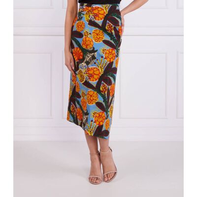 Weekend MaxMara Spódnica FIORE pomarańczowy 36 Weekend MaxMara Spódnica FIORE pomarańczowy 36