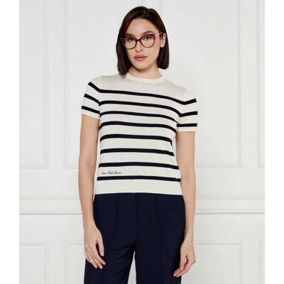 Polo Ralph Lauren LAUREN RALPH LAUREN Sweter EYELAH Regular Fit ecru XL Polo Ralph Lauren LAUREN RALPH LAUREN Sweter EYELAH Regular Fit ecru XL