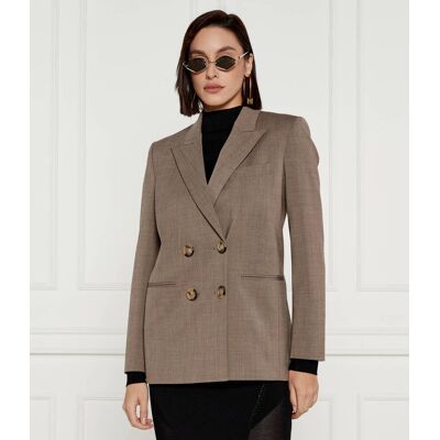 Pinko Marynarka ELICE Regular Fit z dodatkiem wełny beżowy 38 Pinko Marynarka ELICE Regular Fit z dodatkiem wełny beżowy 38