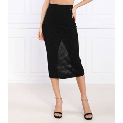 Guess Spódnica czarny XL Guess Spódnica czarny XL
