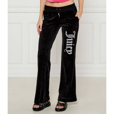Juicy Couture Spodnie dresowe LAYLA CAVIAR Regular Fit czarny XL Juicy Couture Spodnie dresowe LAYLA CAVIAR Regular Fit czarny XL