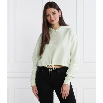 Calvin Klein Jeans Bluza Loose fit miętowy M Calvin Klein Jeans Bluza Loose fit miętowy M