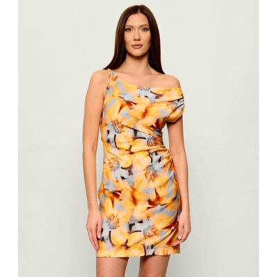 Desigual Sukienka SOL żółty M Desigual Sukienka SOL żółty M