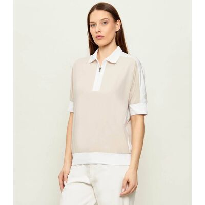 Bogner Polo ARABELL Relaxed fit beżowy 36 Bogner Polo ARABELL Relaxed fit beżowy 36
