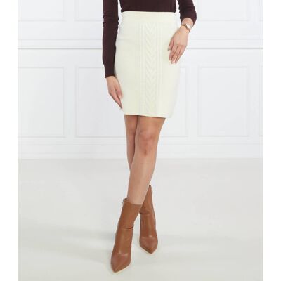 Guess Spódnica CORALINE kremowy XL Guess Spódnica CORALINE kremowy XL