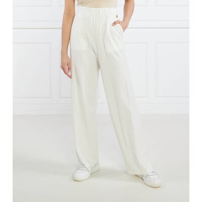 TWINSET Spodnie dresowe Relaxed fit kremowy L TWINSET Spodnie dresowe Relaxed fit kremowy L