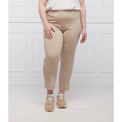Persona by Marina Rinaldi Spodnie dresowe OLIO Plus size Regular Fit beżowy 38/40 Persona by Marina Rinaldi Spodnie dresowe OLIO Plus size Regular Fit beżowy 38/40