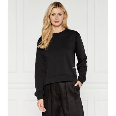 Karl Lagerfeld Bluza Oversize fit czarny M Karl Lagerfeld Bluza Oversize fit czarny M