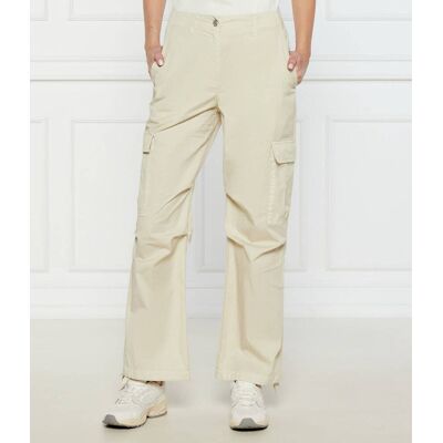 Tommy Jeans Spodnie cargo Relaxed fit beżowy 30/30 Tommy Jeans Spodnie cargo Relaxed fit beżowy 30/30