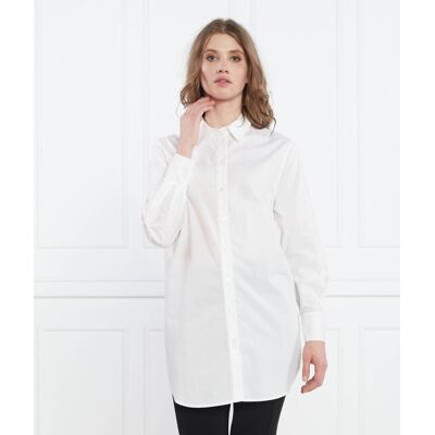 Karl Lagerfeld Koszula Relaxed fit biały 38 Karl Lagerfeld Koszula Relaxed fit biały 38