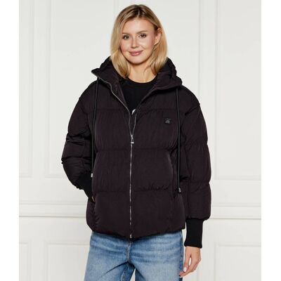 HUGO Kurtka Fatina-1 Oversize fit czarny L HUGO Kurtka Fatina-1 Oversize fit czarny L