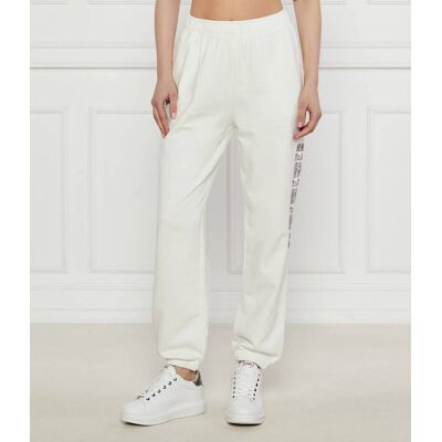 Pinko Spodnie dresowe Regular Fit biały M Pinko Spodnie dresowe Regular Fit biały M