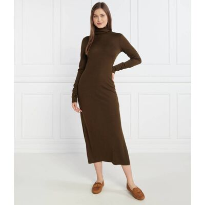 Polo Ralph Lauren Wełniana sukienka kasztanowy XS Polo Ralph Lauren Wełniana sukienka kasztanowy XS