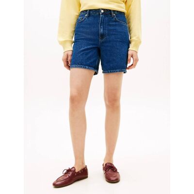 Tommy Hilfiger Jeansowe szorty EMI Straight fit granatowy 25 Tommy Hilfiger Jeansowe szorty EMI Straight fit granatowy 25
