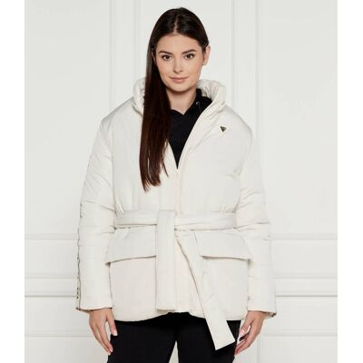 Guess ACTIVE Kurtka Regular Fit ecru L Guess ACTIVE Kurtka Regular Fit ecru L