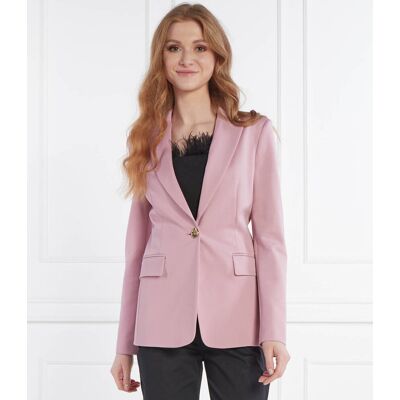 Pinko Marynarka Signum Giacca. Regular Fit różowy 38 Pinko Marynarka Signum Giacca. Regular Fit różowy 38