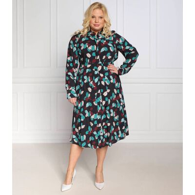 Persona by Marina Rinaldi Sukienka DORA Plus size czarny 42 Persona by Marina Rinaldi Sukienka DORA Plus size czarny 42