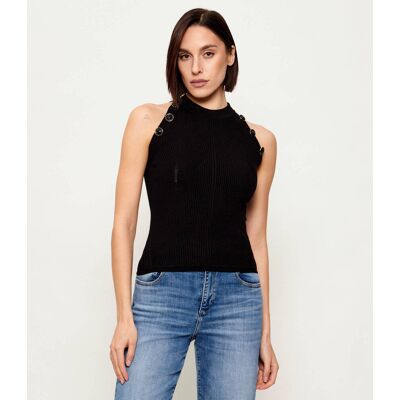 Marciano Guess Top BICE Slim Fit czarny S Marciano Guess Top BICE Slim Fit czarny S