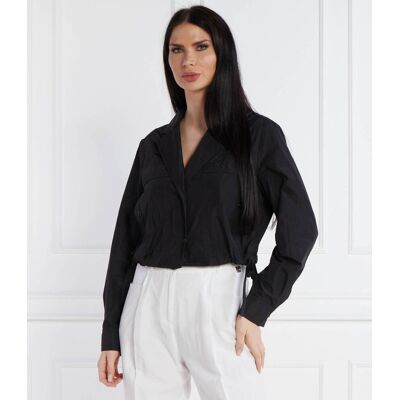 Marc Cain Kurtka Relaxed fit czarny 38 Marc Cain Kurtka Relaxed fit czarny 38