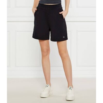 Calvin Klein Jeans Szorty Regular Fit czarny XS Calvin Klein Jeans Szorty Regular Fit czarny XS
